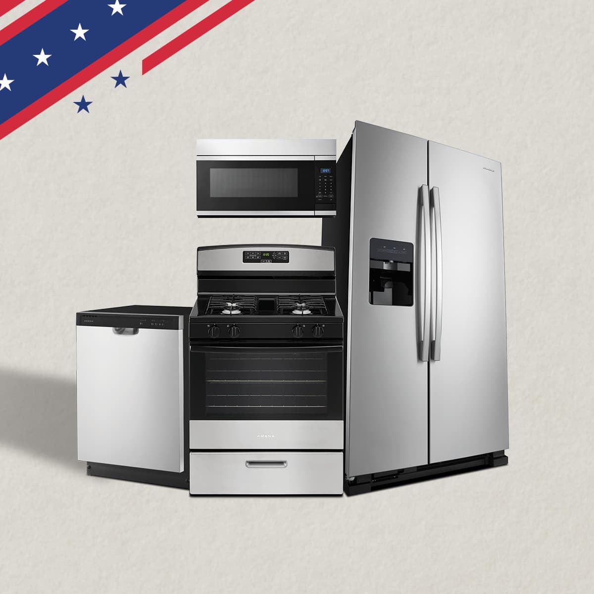 Amana® Kitchen Suite appliance sale — Labor Day Sale, August 27 to September 16, 2026